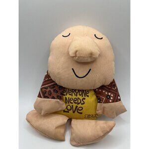 VTG Ziggy Bean Bag Doll Figure Gift EVERYONE NEEDS LOVE 1978 Knickerbocker